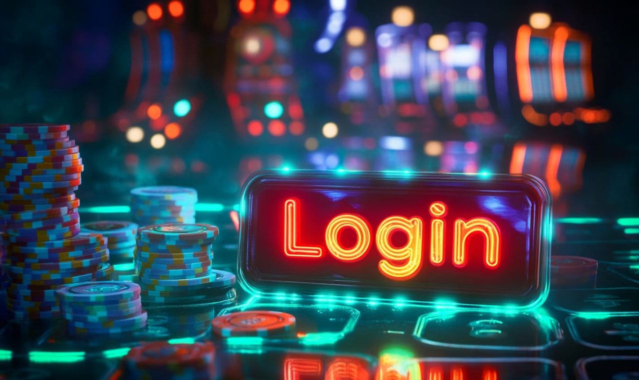Ilustrasi permainan Bingo digital dengan lingkaran angka dan kartu warna-warni